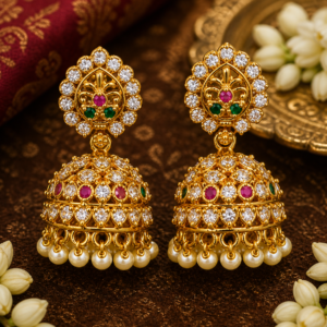 Ruhani Twin-Tier Jhumkas