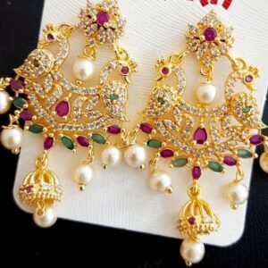 Peacock Elegance Earrings