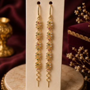 Blossom Drop Ear Chain
