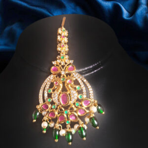 Royal Mayura Maang Tikka