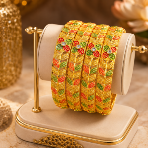Floral Multicolor Fashion Bangles